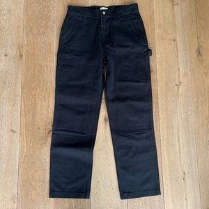 Aime Leon Dore Black Denim Workpants - Size Medium